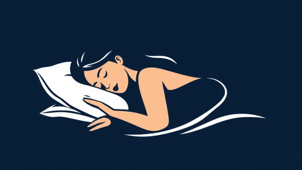 a woman sleeping peacefully with a pillow elevating her head.webp.jpeg
