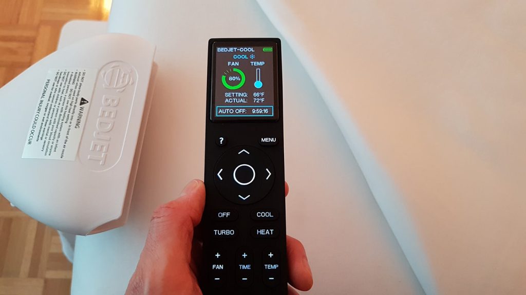 bedjet remote sleeping zones