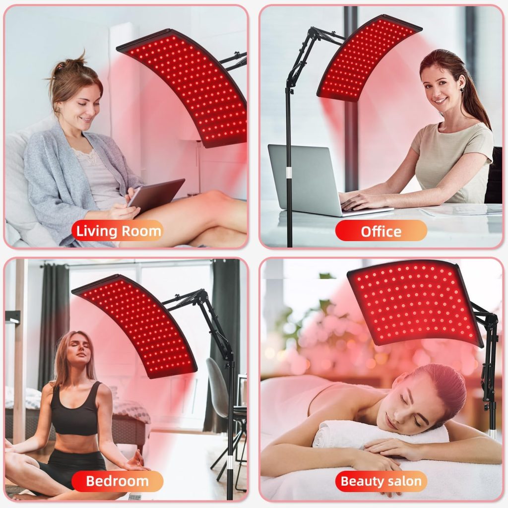 red light therapy sleeping zones
