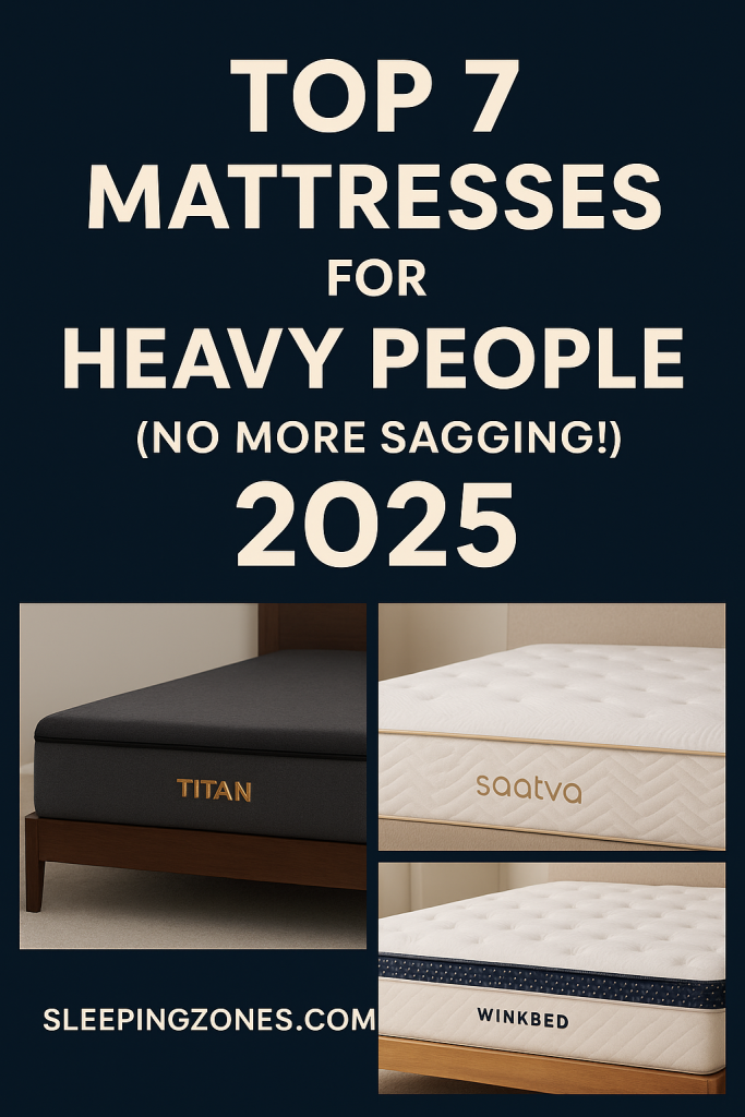 best mattress for heavy people under $1000