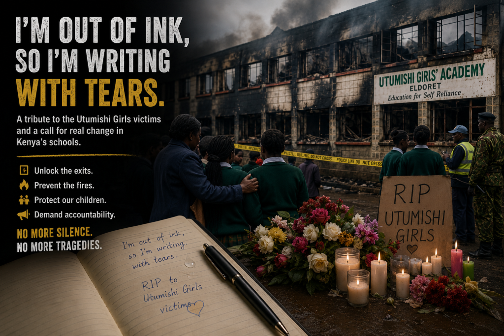 a tribute to the utumishi girls victims