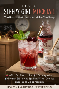 Home sleepy girl mocktail