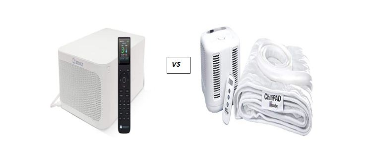 bedjet vs. chilisleep dock pro sleeping zones