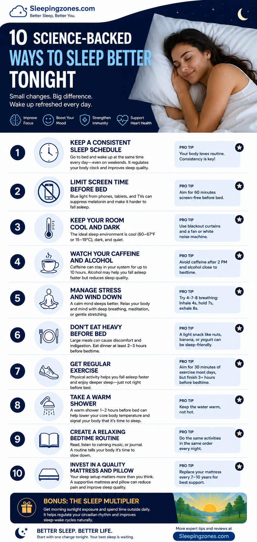 science backed ways to sleep better tonight sleeping zones